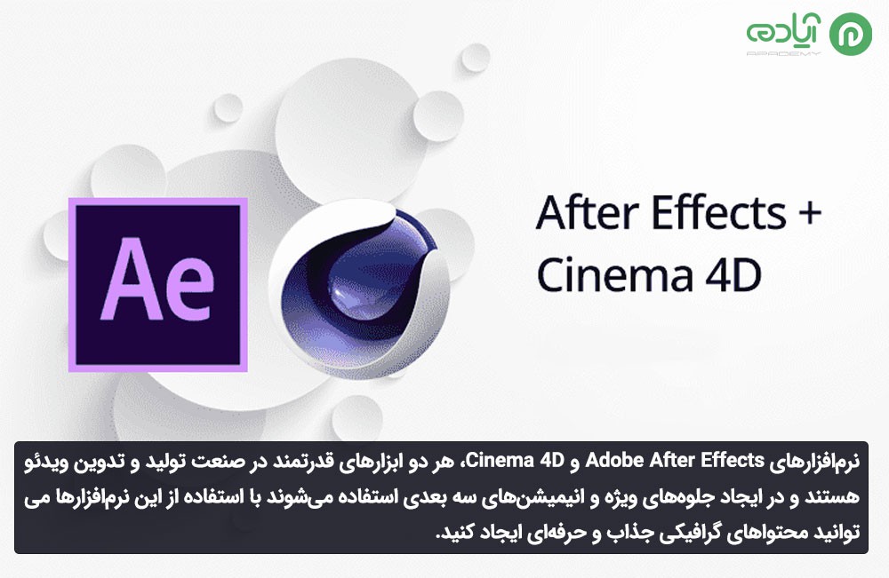 مقایسه نرم افزار Cinema 4D و After Effect