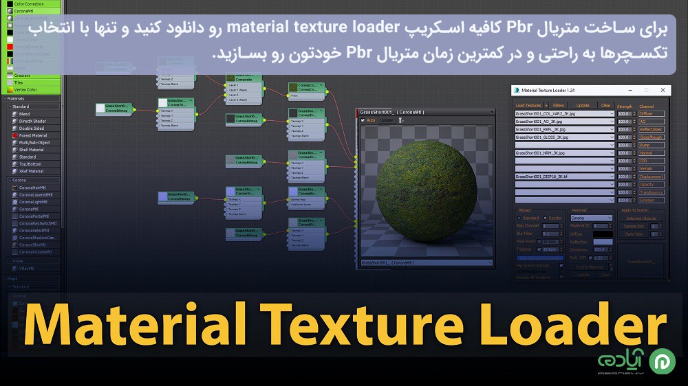 اسکریپت material texture loader