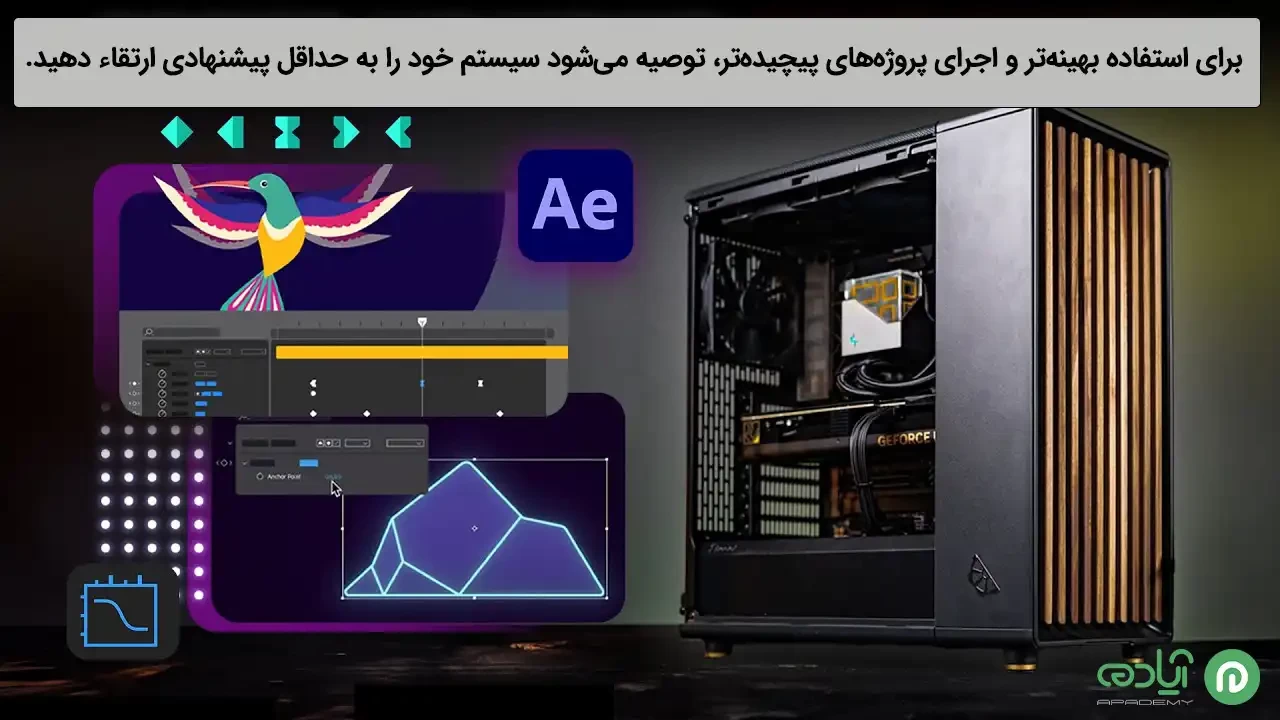 بهترین سیستم مورد نیاز برای اجرای افترافکت